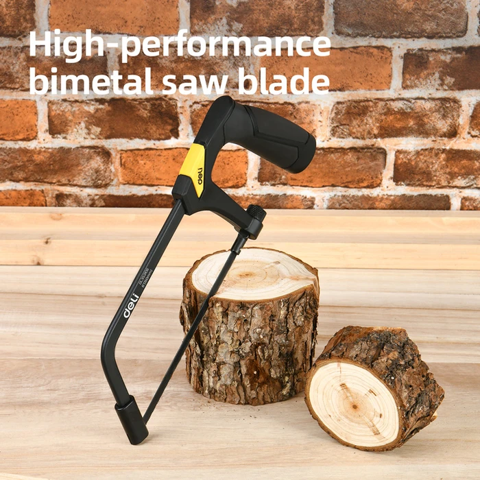 Πριόνι Deli Σιδήρου/Ξύλου Dl353106 με Εργονομική Λαβή, 150Mm