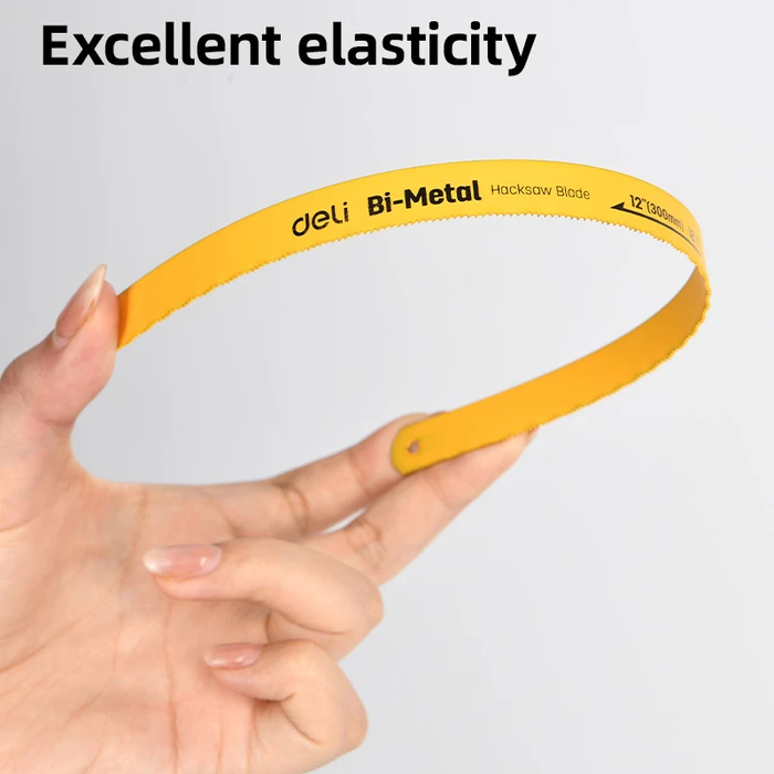 Σετ Λάμες Πριονιού Deli Σιδήρου/Ξύλου Dl353805A, 300Mm, 18 Tpi, 5Τμχ