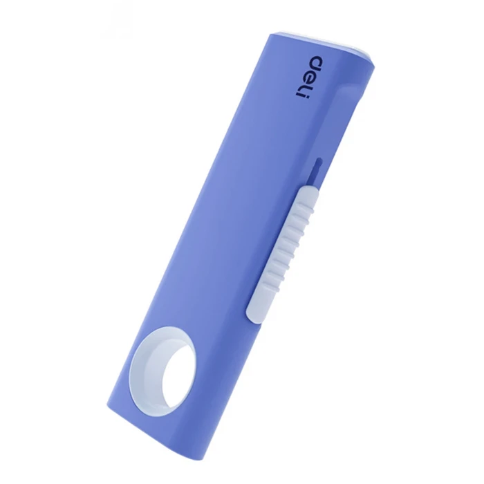 Κοπίδι Deli Κοπίδι Dl408C, Άμεσο Άνοιγμα/Επαναφορά, Πλαστικό, 19Mm, Μπλε