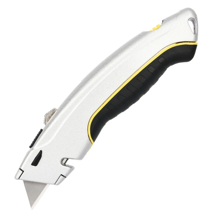 Κοπίδι Deli Κοπίδι Dl410 με Ανταλλακτικές Λεπίδες, Μεταλλικό, 19Mm, Γκρι