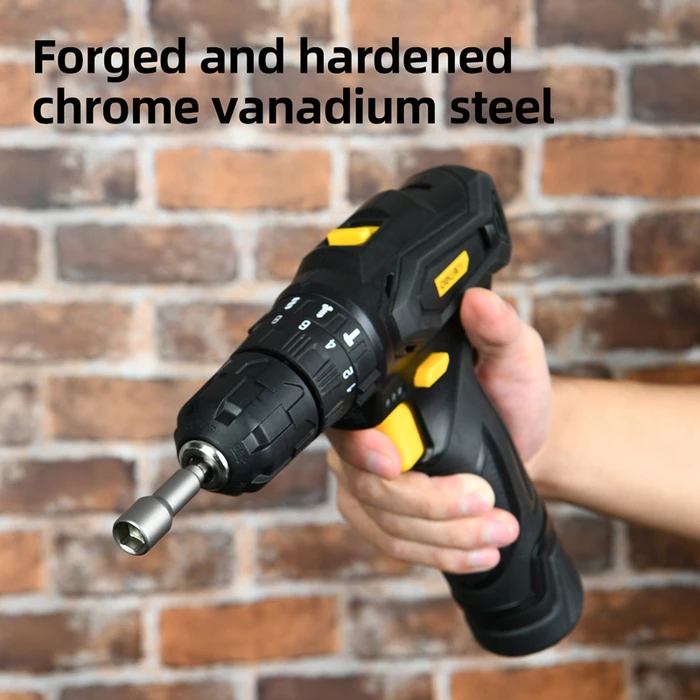 Σετ Καρυδάκια Deli Dl4810T για Δραπανοκατσάβιδο, Μαγνητικά, 10Mm, Εξάγωνα, 3Τμχ