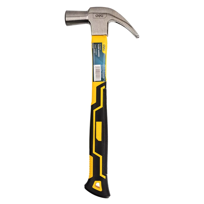 Deli Σφυρί Προκοβγάλτης Dl5027y Με Αντιολισθητική Λαβή Fiberglass, 27mm