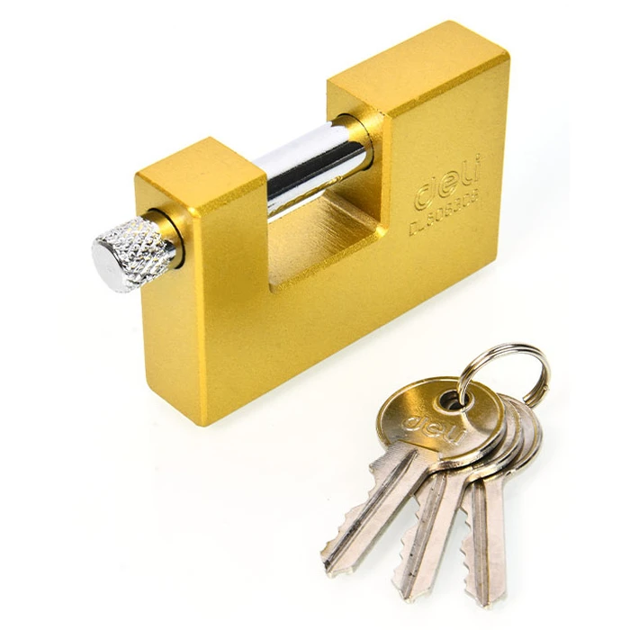 DELI Heavy Duty Padlock with Key 60mm DL508306