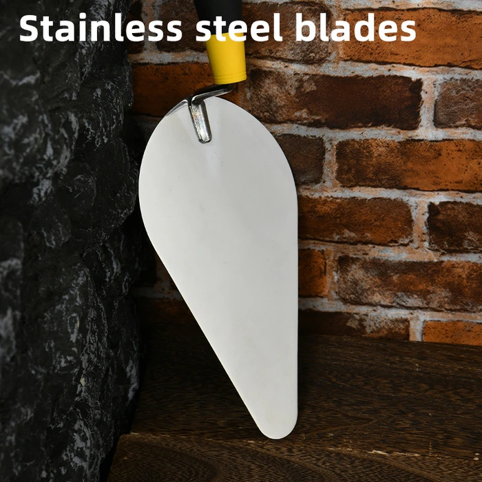 Μυστρί Deli Dl509216 με Αντιολισθητική Λαβή, Ανοξείδωτο Ατσάλι, 150Mm