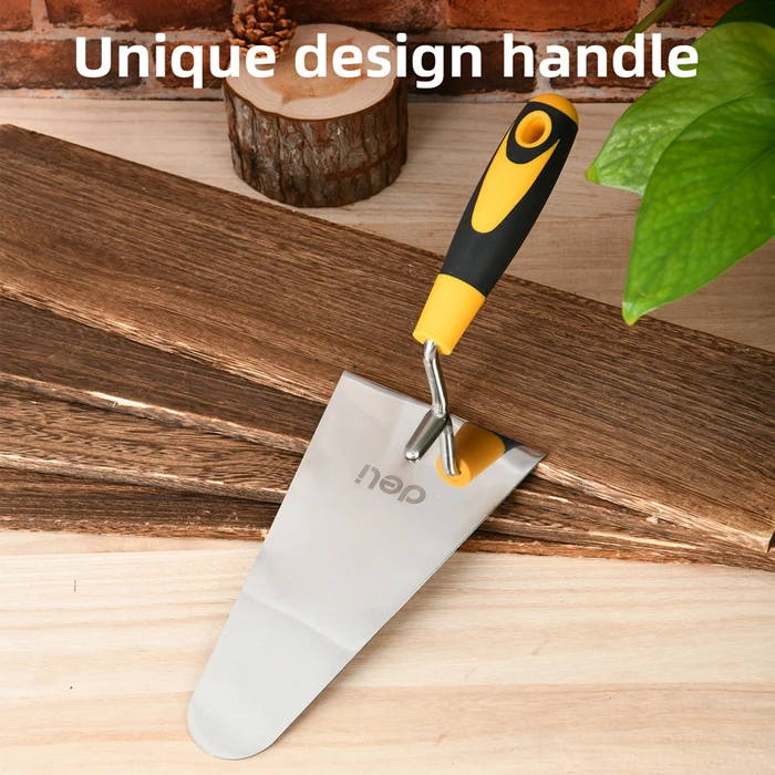 Μυστρί Deli Dl509322 με Αντιολισθητική Λαβή, Ανοξείδωτο Ατσάλι, 180Mm