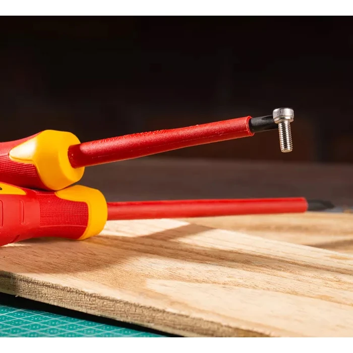 Σετ Κατσαβίδια Deli ηλεκτρολόγου DL510005 με μόνωση 1000V, 5τμχ