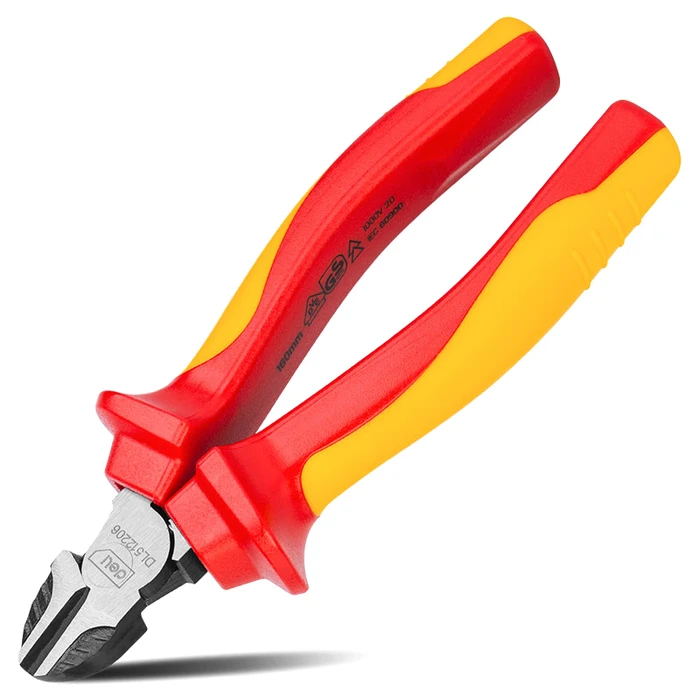 Πλαγιοκόφτης Deli Dl512206 με Αντιολισθητικές Λαβές, Vde 1000V, 160Mm