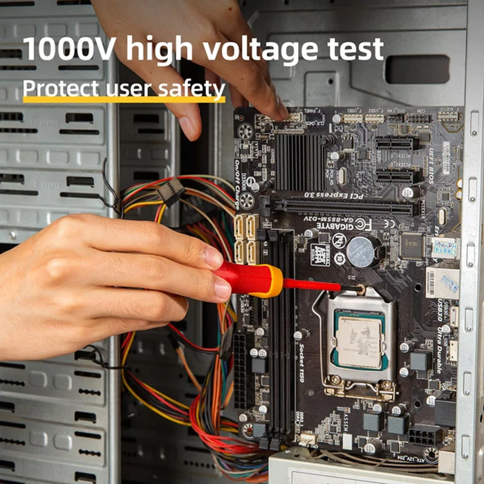 Κατσαβίδι Ηλεκτρολόγου Deli DL513060, μαγνητικό, PH0x60mm, VDE 1000V