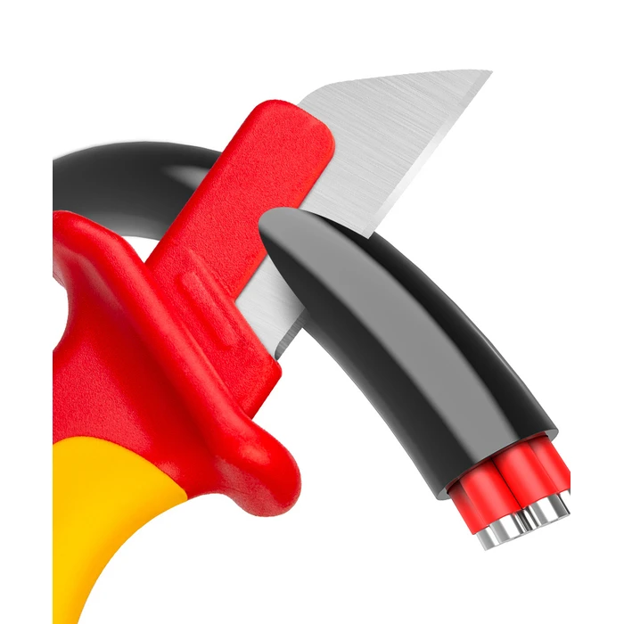 Μαχαίρι Ηλεκτρολόγου Deli Dl515185, Αντιολισθητική Λαβή, Vde 1000V, 185Mm