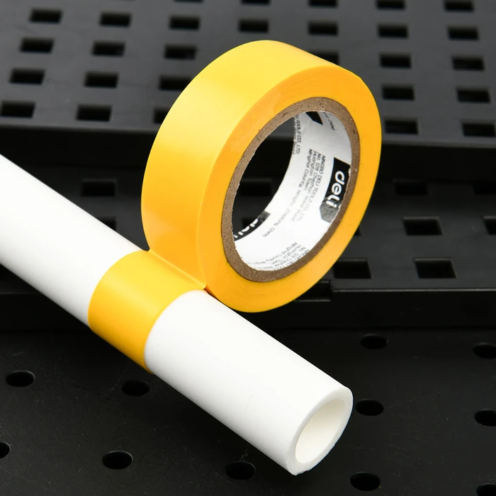 Μονωτική Ταινία Deli Υψηλής Αντοχής Dl5263, 18Mm X 9.15M, Κίτρινη