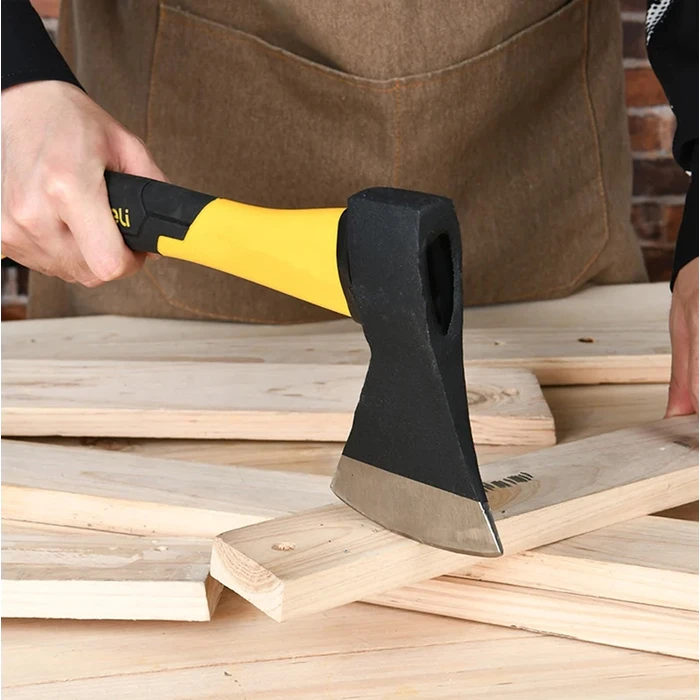 Τσεκούρι Deli Dl5710 με Αντιολισθητική Fiberglass Λαβή, 1000Gr, 420Mm