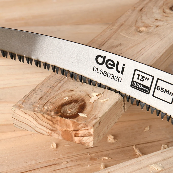 Πριόνι Deli Ξύλου Dl580330 με Αντιολισθητική Λαβή, 330Mm, 7 Tpi