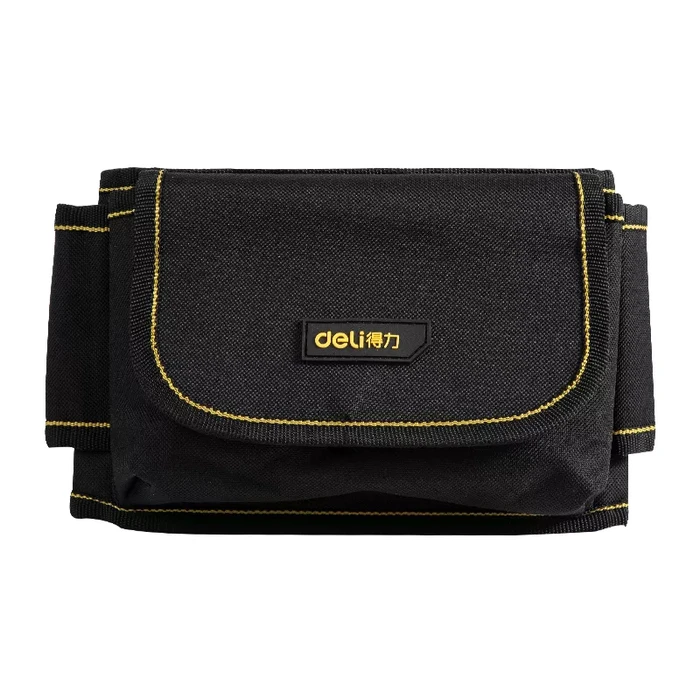 Εργαλειοθήκη Deli μέσης DL5864, υφασμάτινη, 60x14.5x5cm, Μαύρη