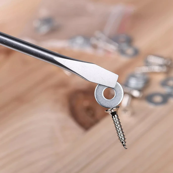 Κατσαβίδι Deli ίσιο DL6361251 αντιολισθητική λαβή, μαγνητικό, 6mm, 125mm