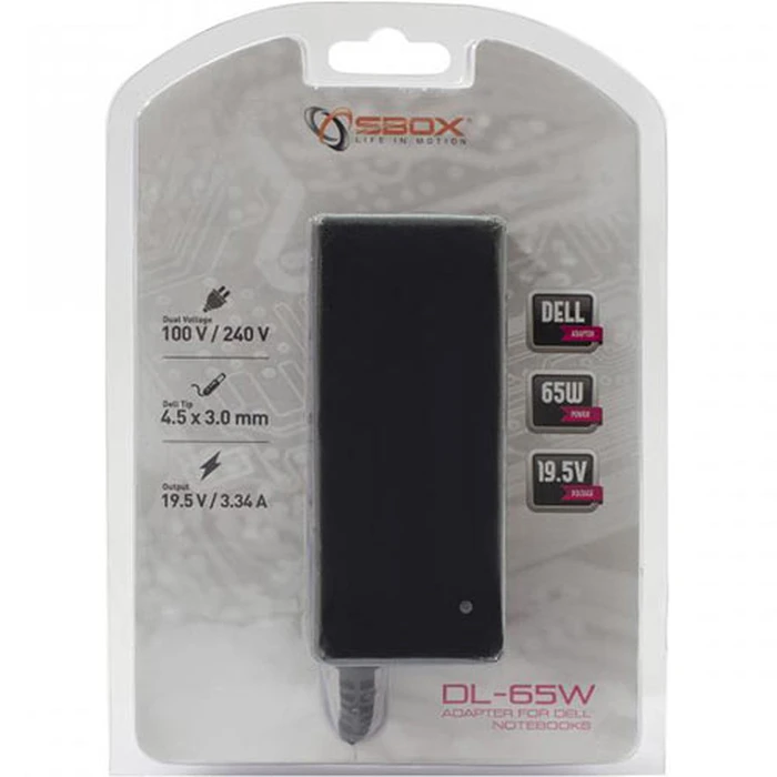 Φορτιστής Laptop 65W Sbox for Dell 19,5V