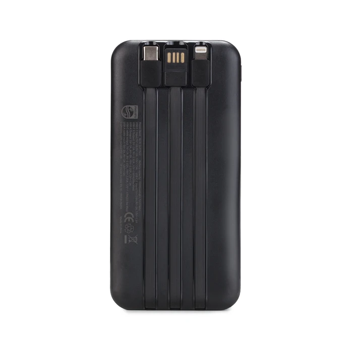 Power Bank Philips DLP1922CB/GRS Μαύρο