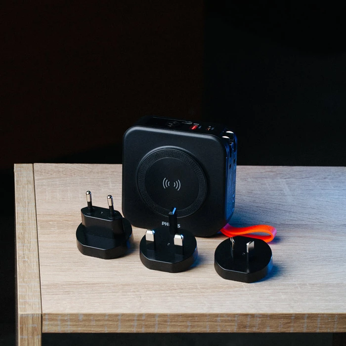 Power Bank Philips DLP4347CB/GRS Μαύρο