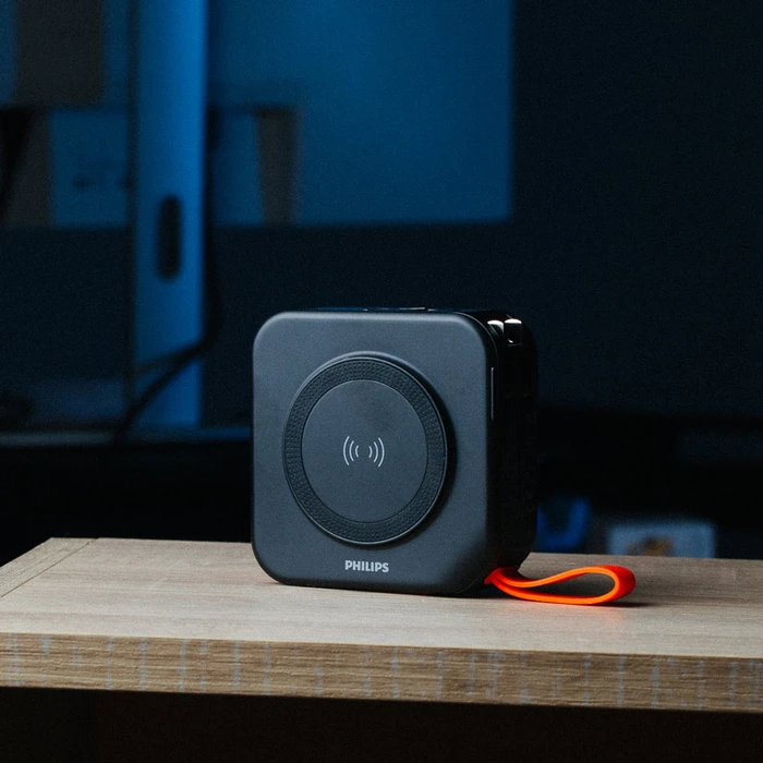 Power Bank Philips DLP4347CB/GRS Μαύρο