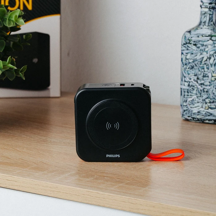 Power Bank Philips DLP4347CB/GRS Μαύρο