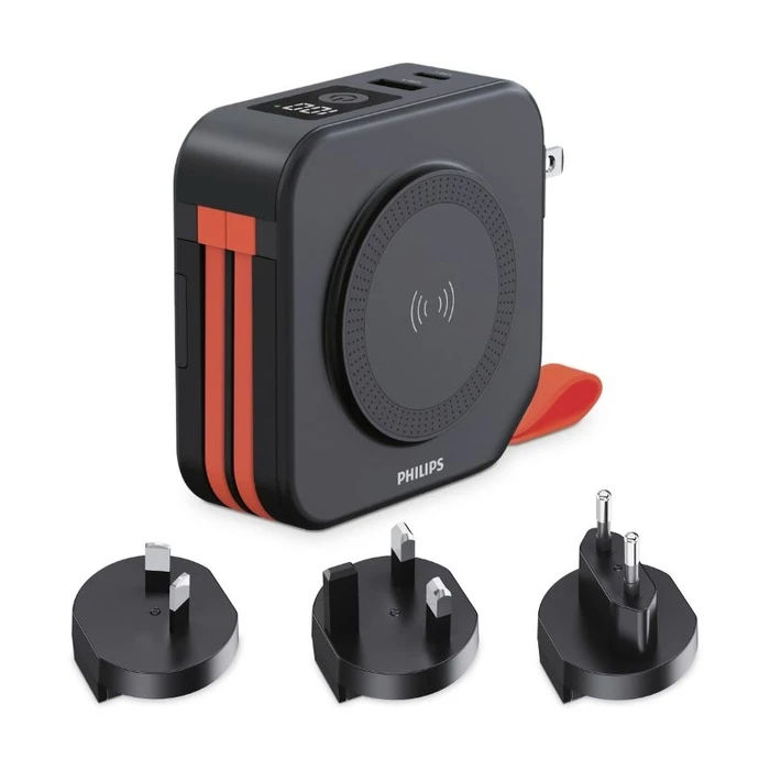 Power Bank Philips DLP4347CB/GRS Μαύρο