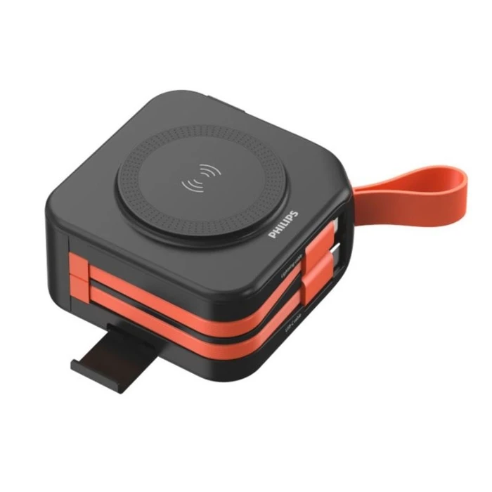 Power Bank Philips DLP4347CB/GRS Μαύρο