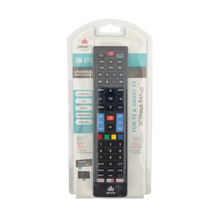 Universal τηλεχειριστήριο DM 5 σε 1 για Samsung/LG/SONY/Panasonic/PHILIPS