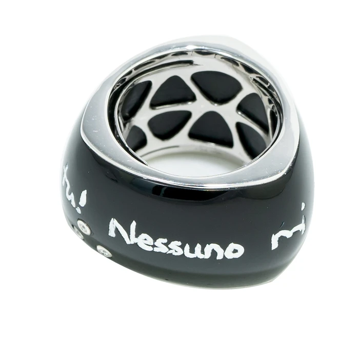 Γυναικείο Δαχτυλίδι Demaria Dm6Tax39N-N16 (16) 18 Karat Gold Black