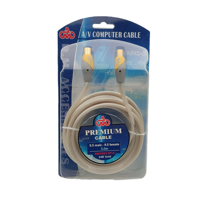 DM TV Coaxial Cable M/F 5m, DM PRO (DM7001-07-5)