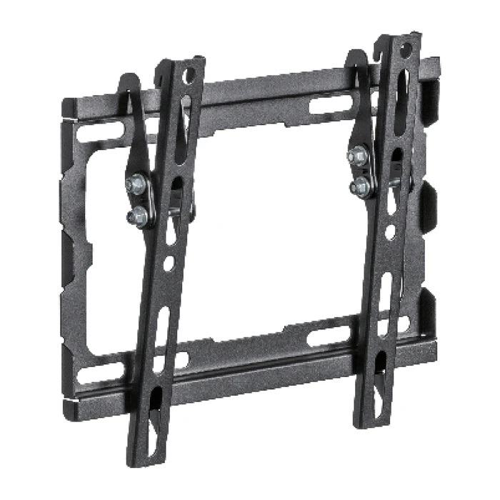 Βάση Τηλεόρασης DM Pro 23"-43" έως 45kg ρυθμιζόμενη επιτοίχια Μαύρη