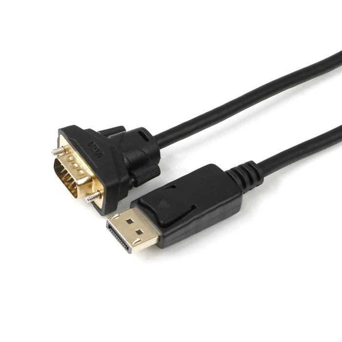 Καλώδιο DisplayPort αρσενικό σε VGA (D-Sub) αρσενικό 1m Μαύρο - Microconnect (DP-VGA-MM-100)