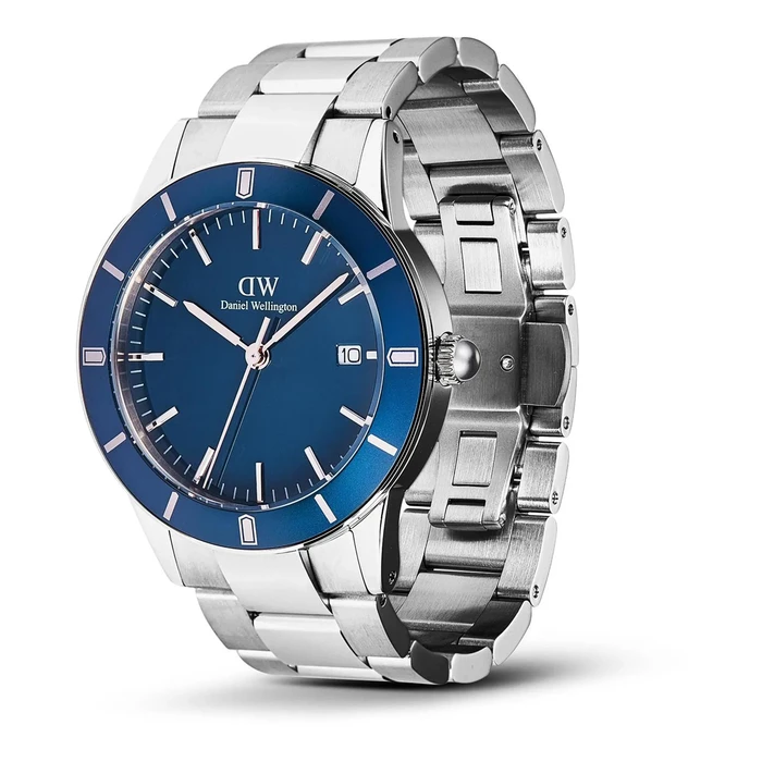 Daniel Wellington Men's Watch 40mm Quartz Silver Stainless Steel Bracelet DW00100820