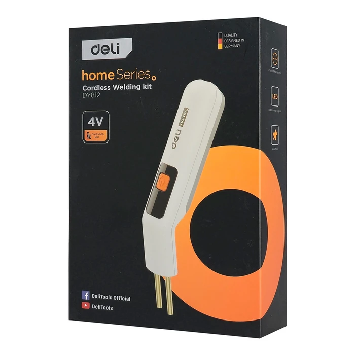 DELI Cordless Rechargeable Soldering Iron DY812, 4V, 600°C
