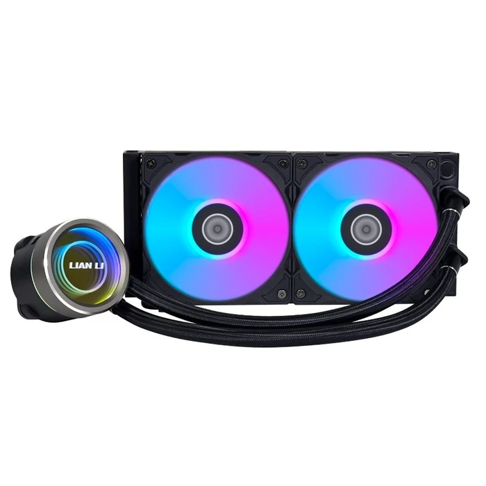 Υδρόψυξη Lian Li Galahad II Trinity 240 Black - AIO GPU with ARGB Fans