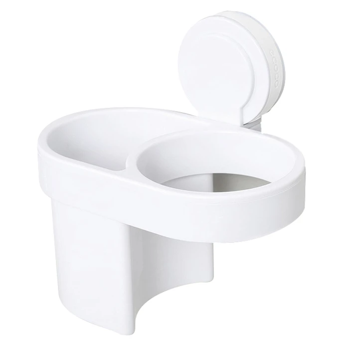 Βάση Οδοντόβουρτσας Ecoco Και Σεσουάρ Μαλλιών E1509, Λευκή