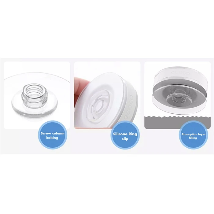 Κρεμάστρα Μπάνιου-Κουζίνας EcocoE1608, 8.6 X 6.7 X 65Cm, Λευκή