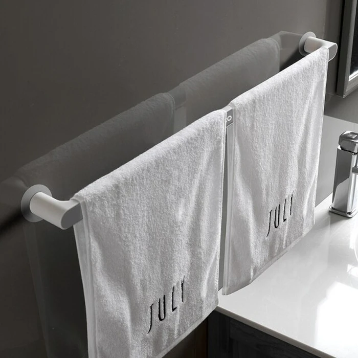 Κρεμάστρα Μπάνιου-Κουζίνας Ecoco E1928, 6.1 X 3.5 X 68.6Cm, Γκρι