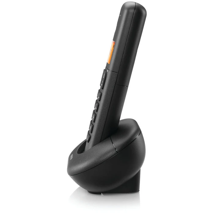 Ασύρματο Τηλέφωνο Motorola E221 Μαύρο με φωτιζόμενη οθόνη, call block, Do Not Disturb και 50 μνήμες