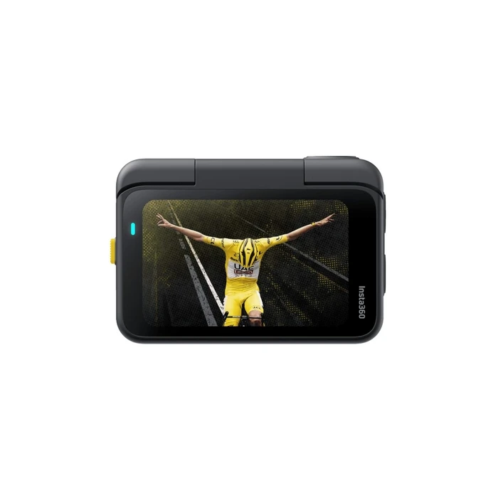 Insta360 GO Ultra Action Camera 4K Ultra HD Υποβρύχια Tadej Pogacar Edition Custom Bike Bundle με Οθόνη Αφής 2.5" και Wi-Fi Midnight Black