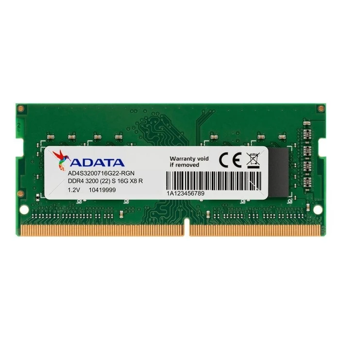 Μνήμη RAM Φορητού DDR4 16GB Adata 3200 CL22