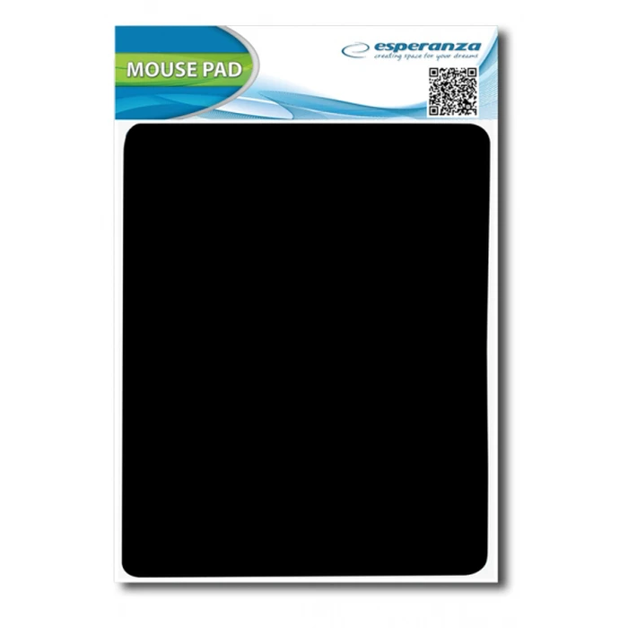 Mousepad Esperanza EA145K, 21.5x19x0.3cm, μαύρο
