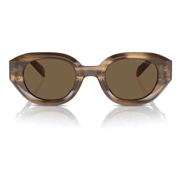 Emporio Armani Men's Sunglasses EA4230U 614973 (48/25/145) Brown Acetate Frame