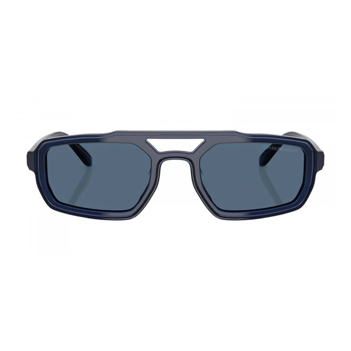 Emporio Armani Women's Sunglasses EA4240U 620180 - Acetate Frame, Blue Lenses, 53/22/145 mm