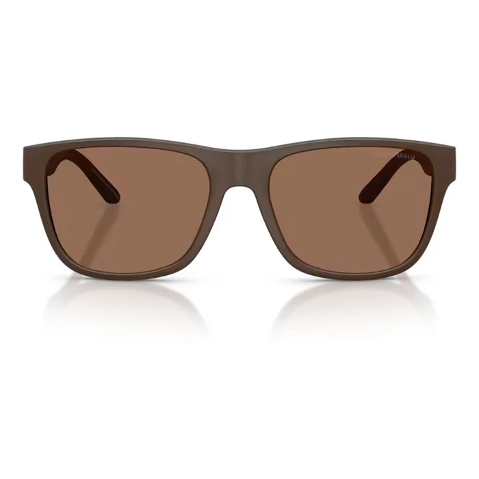 Emporio Armani Men's Sunglasses EA4243-624373 (56/18/145) Brown Lens, Acetate Frame