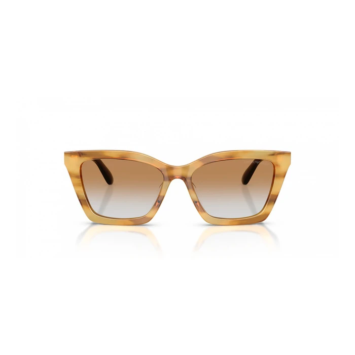 Emporio Armani Women's Sunglasses EA4250U 62692Q - Multicolor Acetate Frame, Brown Lenses, 54/16/140 mm