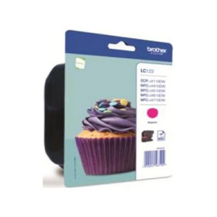 Φυσίγγιο Συμβατό Brother LC123MBP Mατζέντα