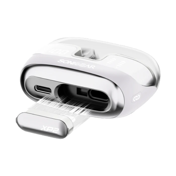 Bluetooth Handsfree Sonic Gear Dual Mode 2.4G/Bt5.4 Superior 4Mics Anc/Enc Xp2 Platinum