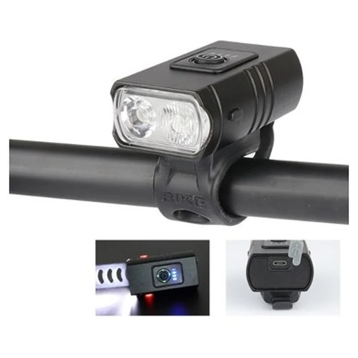 Φώς Ποδηλάτου Entac Αλουμινίου 8W