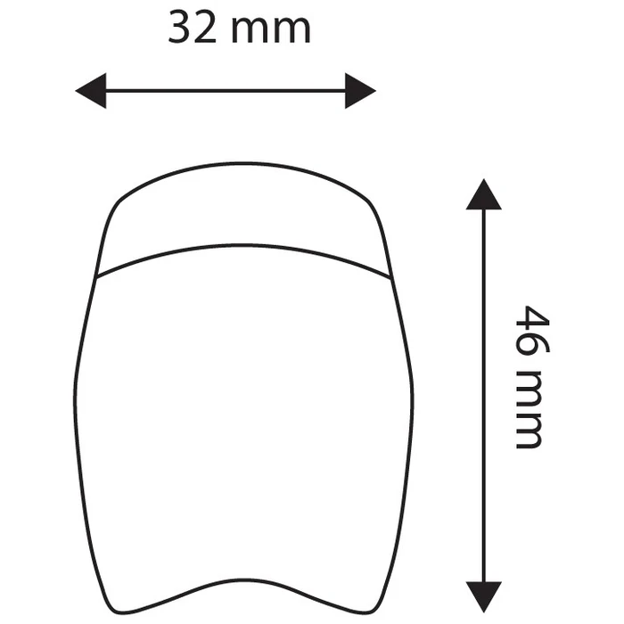 Φώς Ποδηλάτου Entac Πλαστικό ʼσπρο