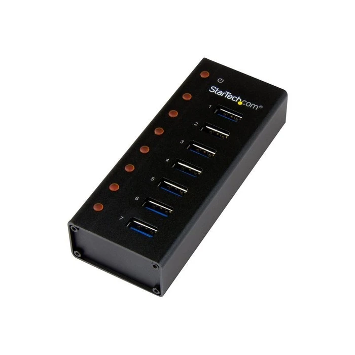 USB Hub StarTech.com 7 Port USB 3.0 Hub - Metal Housing - Desktop or Wall Mountable