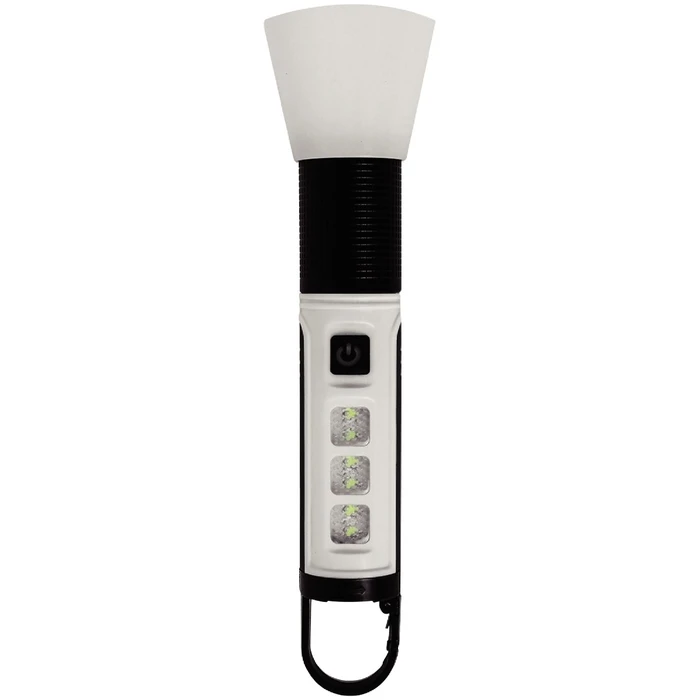 Φακός LED Entac Ζουμ Επαναφορτιζόμενο με Αποσπώμενο Αμπαζούρ